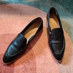 Everlane Modern Black Leather Loafers 10